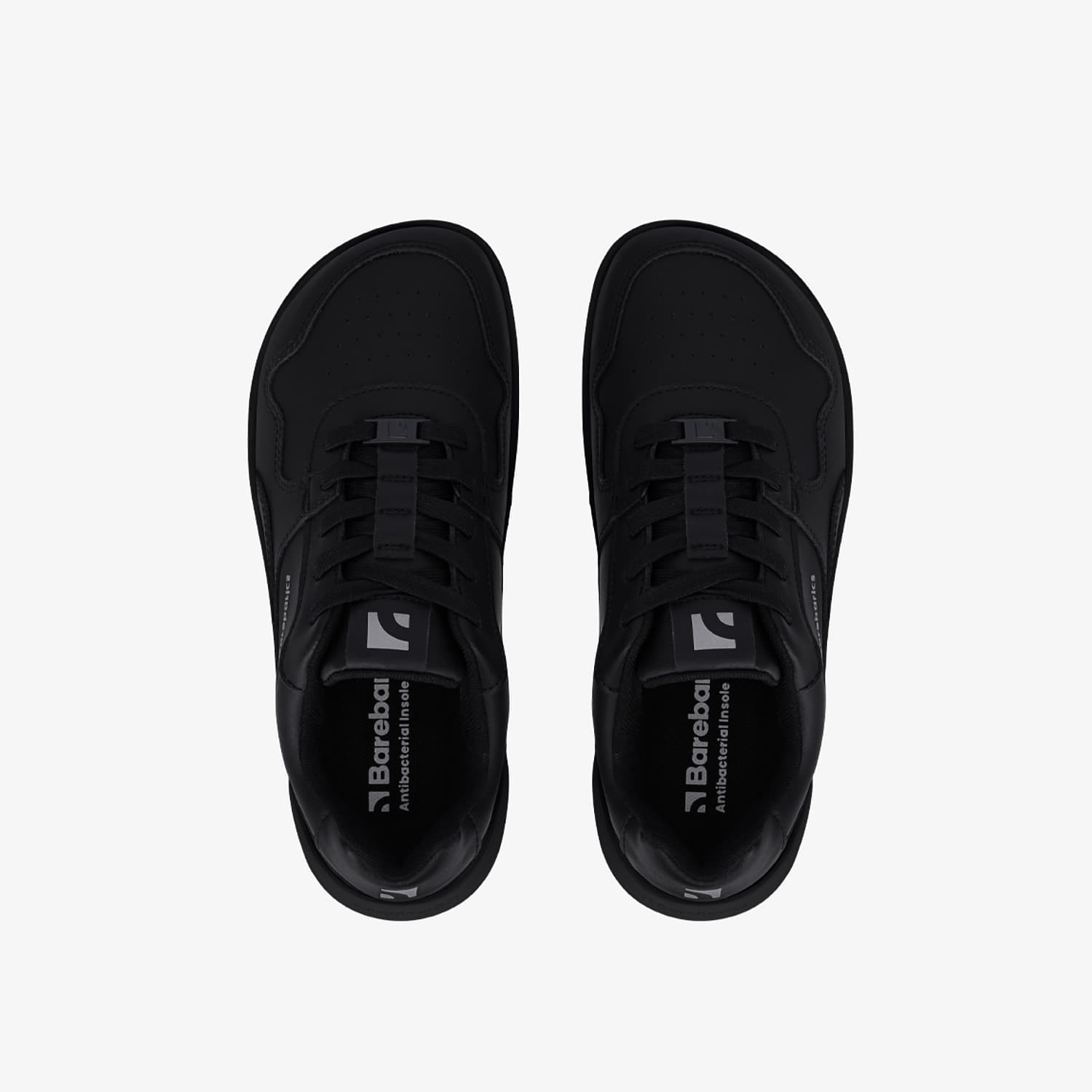 Men's sneakers and shoes Barebarics Zing All Black Leather