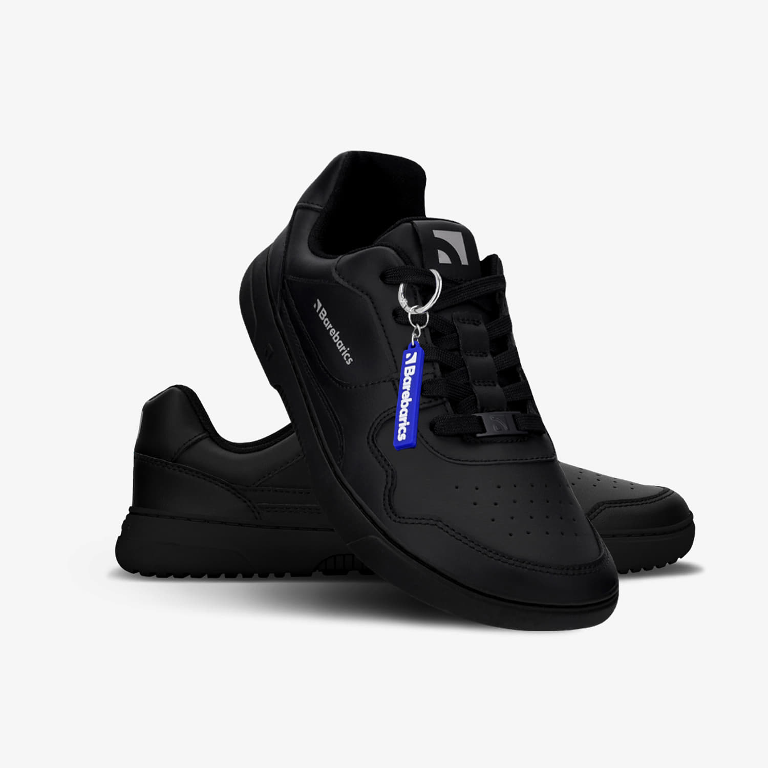 Men's sneakers and shoes Barebarics Zing All Black Leather