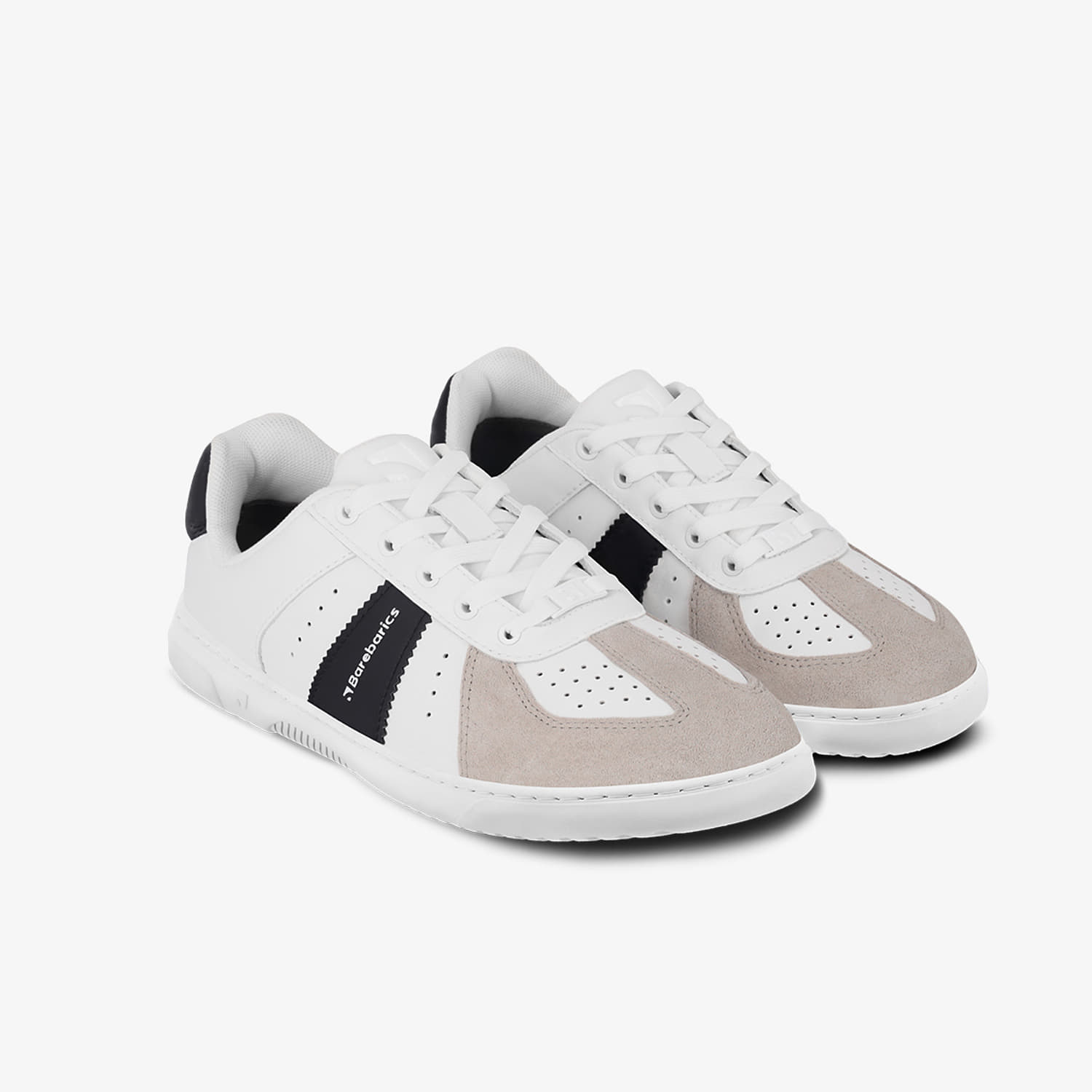 Men's sneakers and shoes Barebarics Icara White & Beige