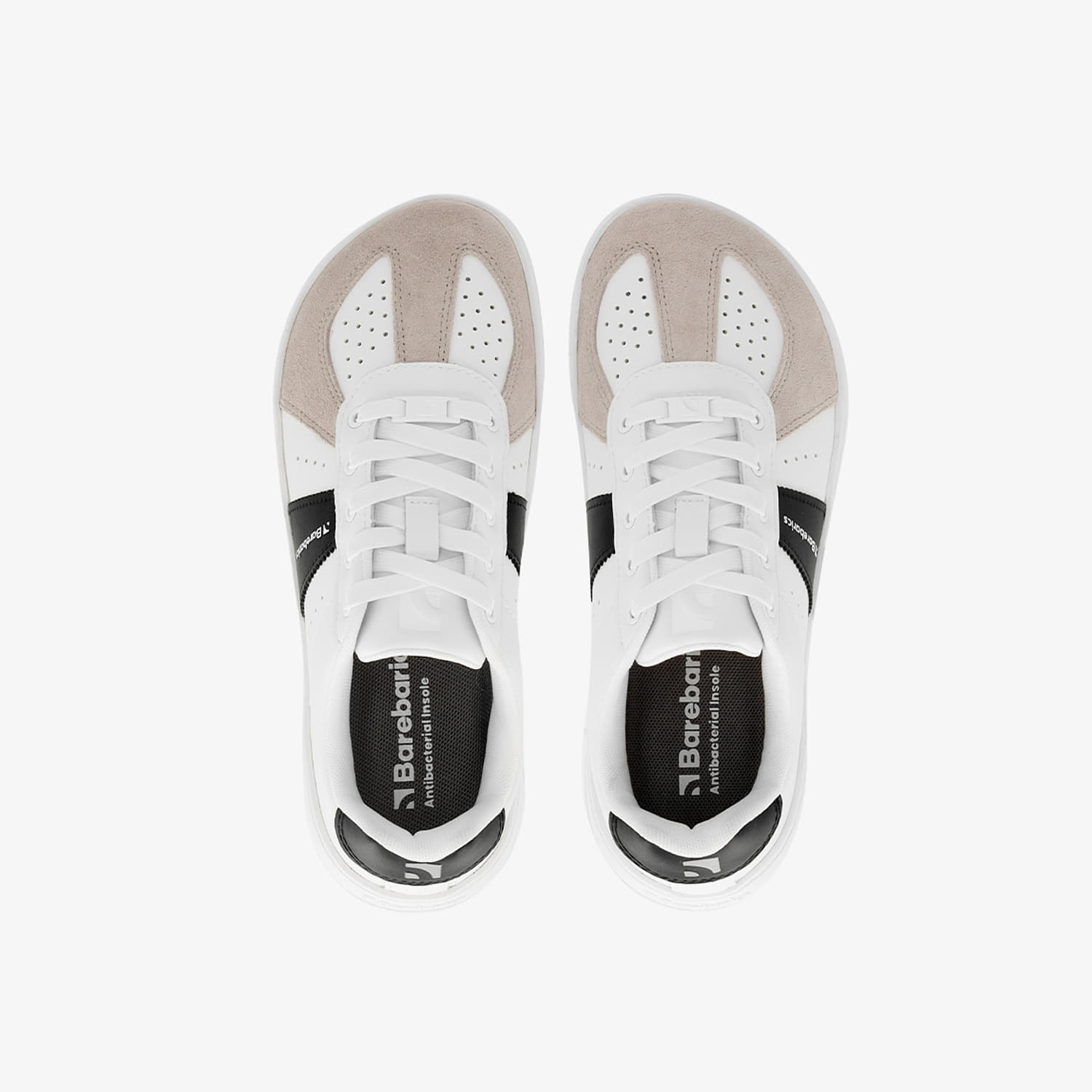 Men's sneakers and shoes Barebarics Icara White & Beige