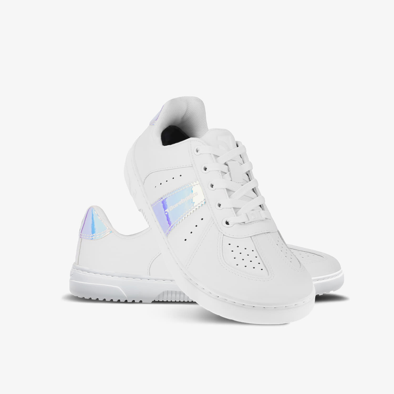 Men's sneakers and shoes Barebarics Icara White & Pastel Iridescent