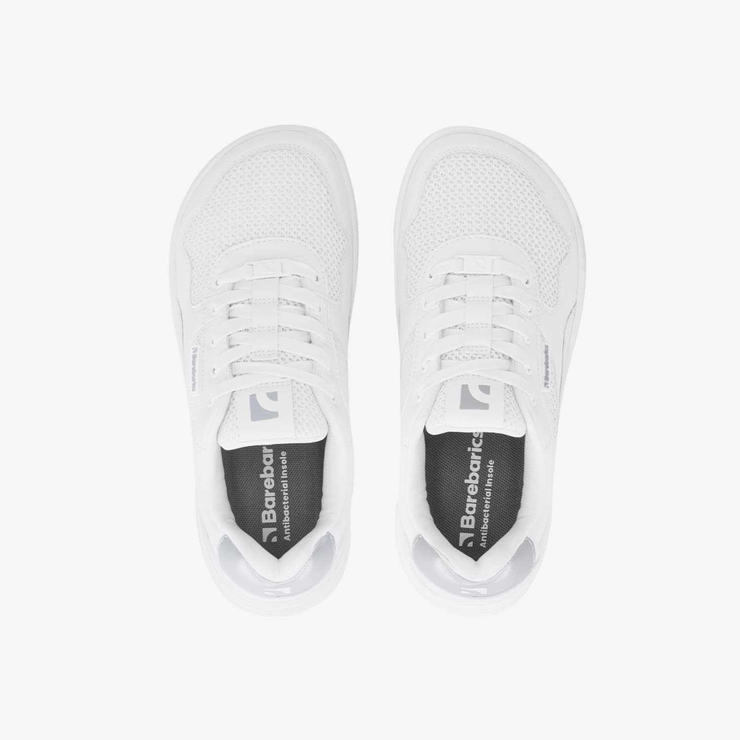 Turnschuhe und Schuhe für Männer Barebarics Zing Fresh White & Silver