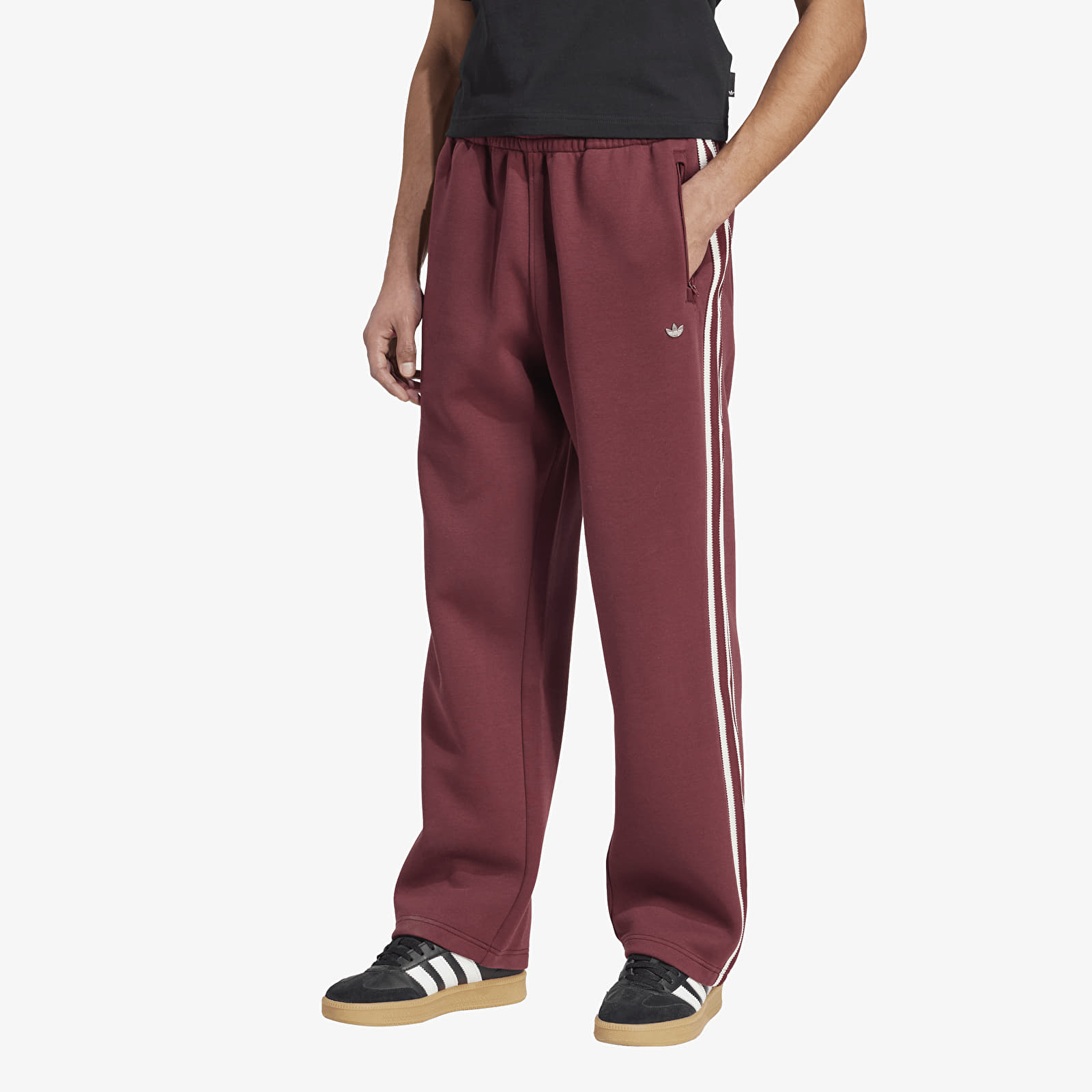 Pantalons homme adidas Prem Trackpant Shadow Red