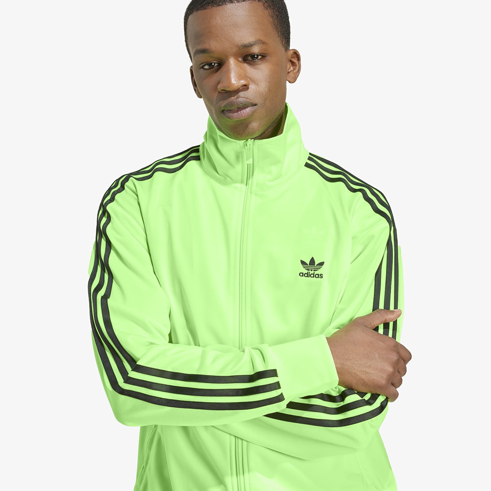 Chaquetas de hombre adidas Adicolor Classics Firebird Track Top Signal Green