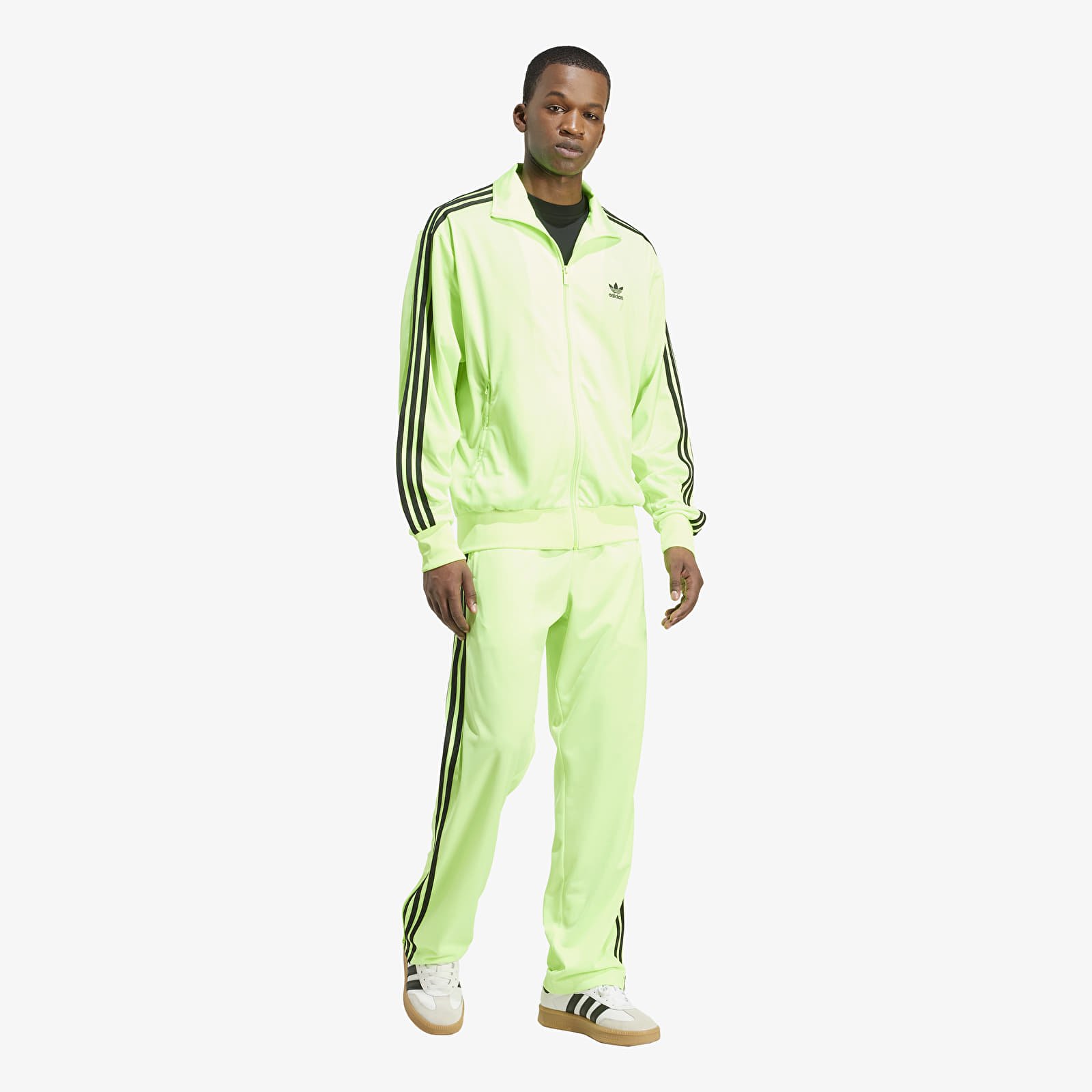 Chaquetas de hombre adidas Adicolor Classics Firebird Track Top Signal Green