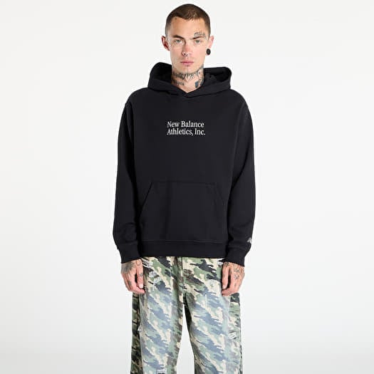 Džemperis New Balance Athletics Classics Hoodie Black