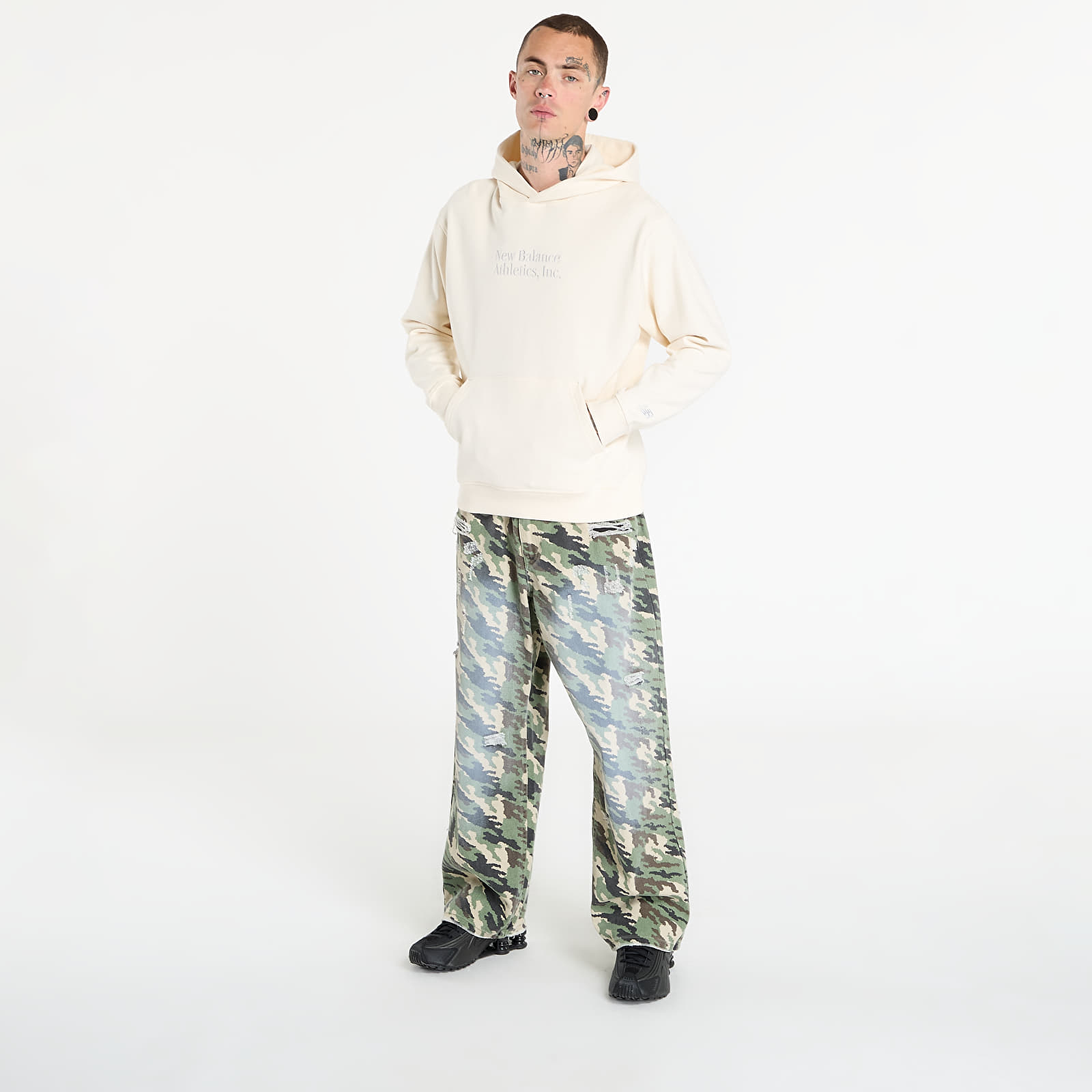 Moški hoodiji  New Balance Athletics Classics Hoodie Permafrost