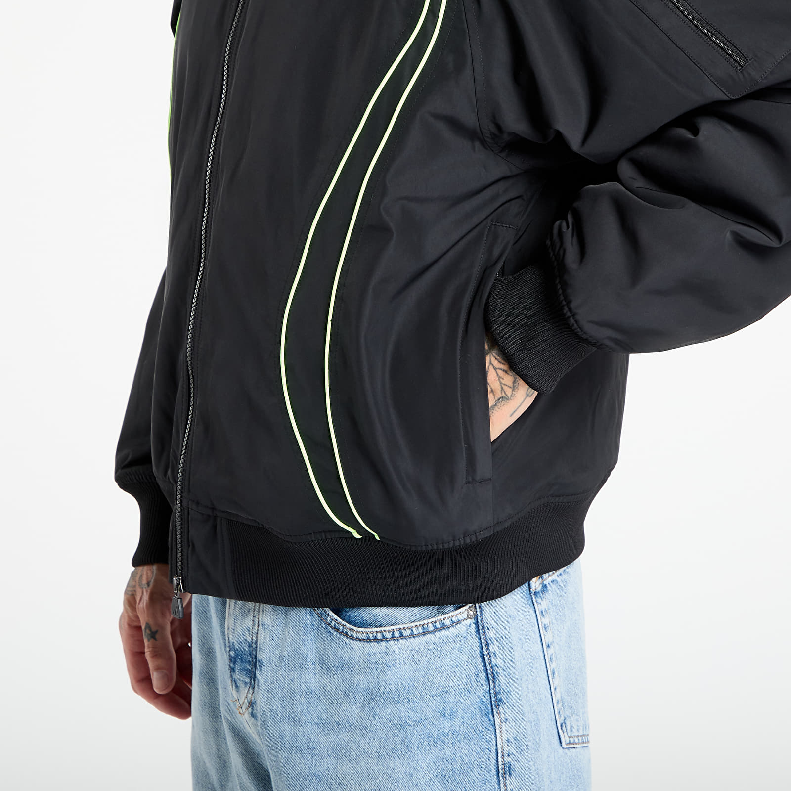 Men's jackets adidas Teamgeist Padded Jacket Black