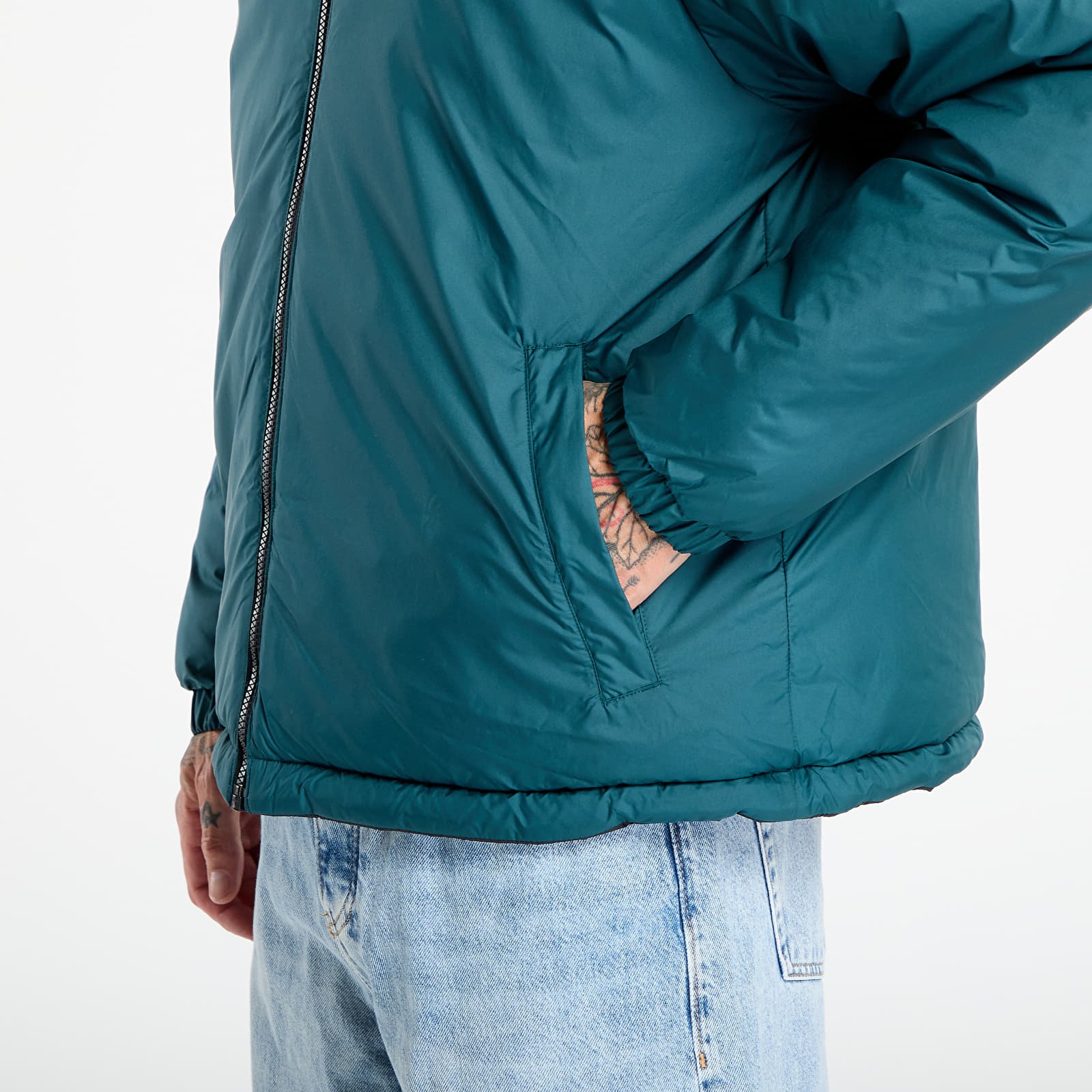 Men's jackets adidas Adicolor Reversible Jacket Black/ Aurora Ivy/ White