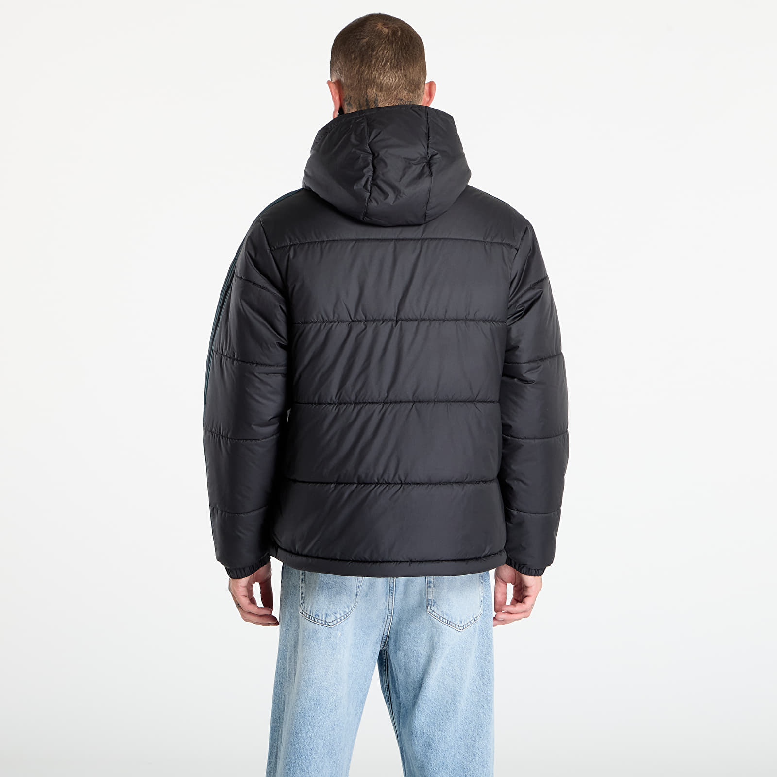 Men's jackets adidas Adicolor Reversible Jacket Black/ Aurora Ivy/ White