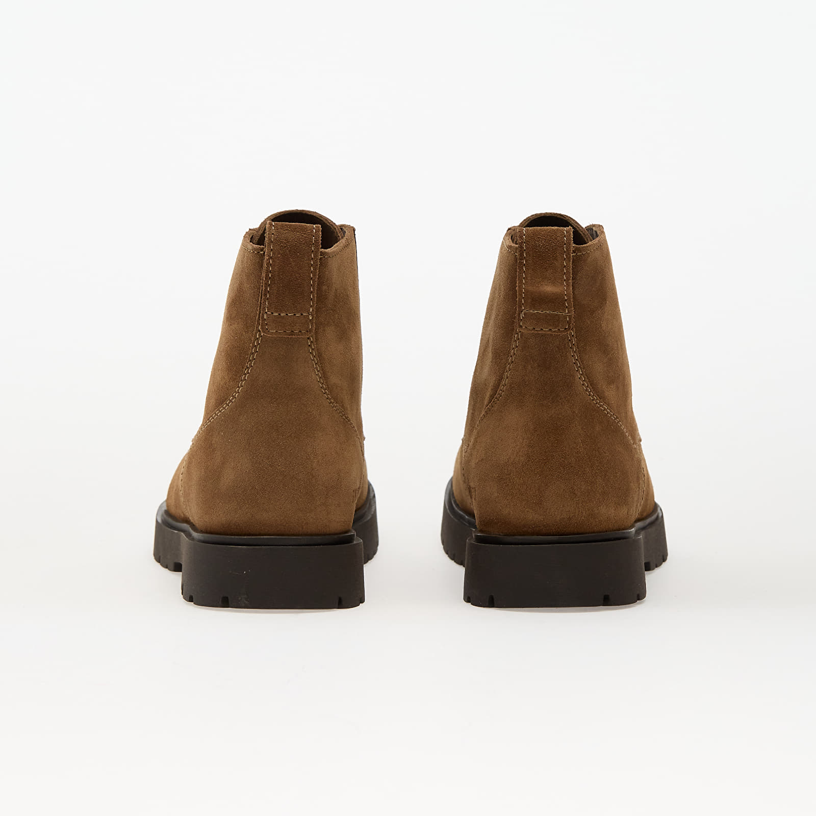 Moški čevlji Birkenstock Highwood Lace Mid Suede Leather Dark Tea