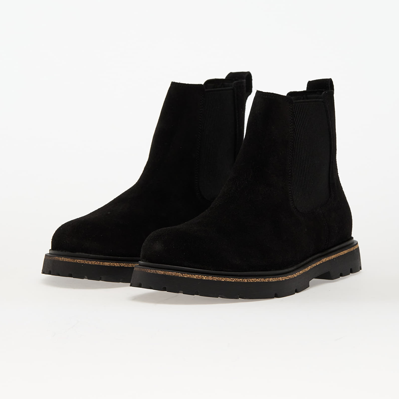 Zapatillas Hombre Birkenstock Highwood Slip On Men Suede Leather Black