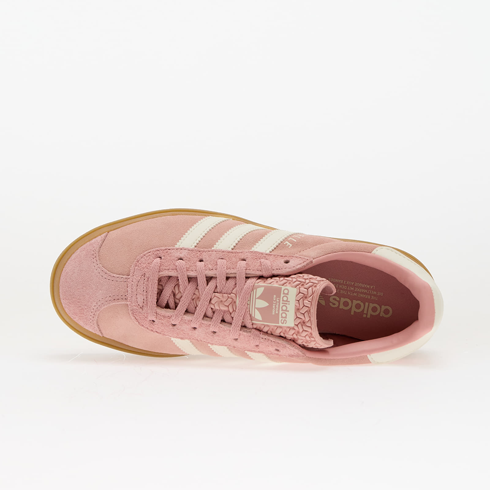 Dámské tenisky a boty adidas Gazelle Bold W Wonder Mauve/ Off White/ Gum2