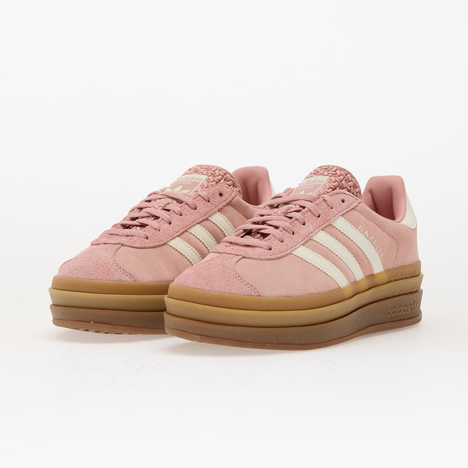 Dámské tenisky a boty adidas Gazelle Bold W Wonder Mauve/ Off White/ Gum2