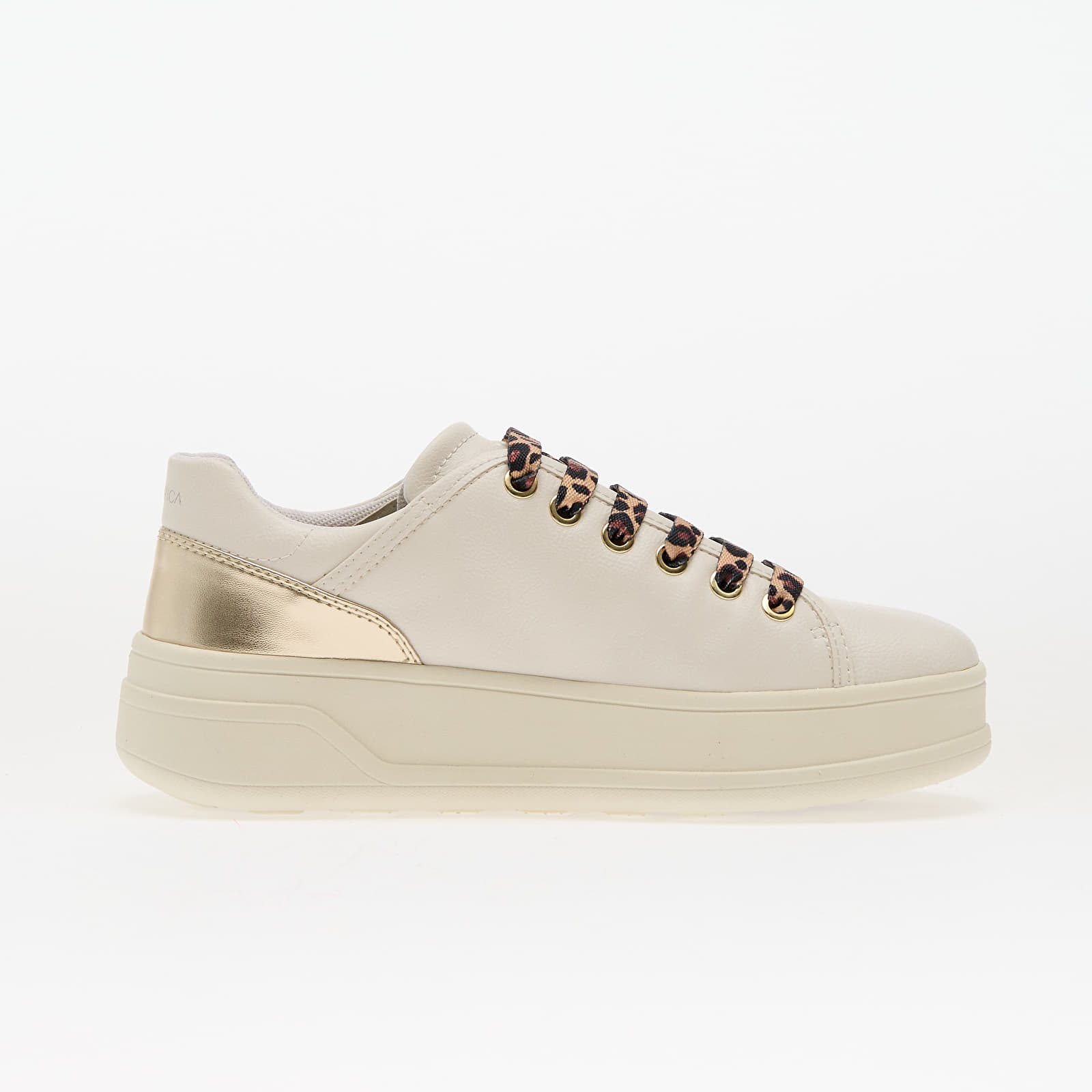 Ténis e sapatos de senhora Geox D Spherica Ecub-2 White/ Gold