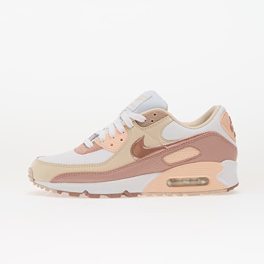 Nike Wmns Air Max 90 Nn Prm White/ Particle Pink-Washed Coral-Pearl White
