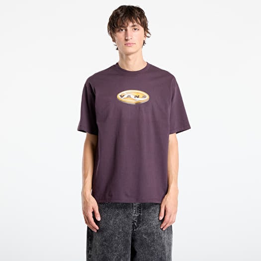 Vans 3D Retroval Short Sleeve Tee Dark Port