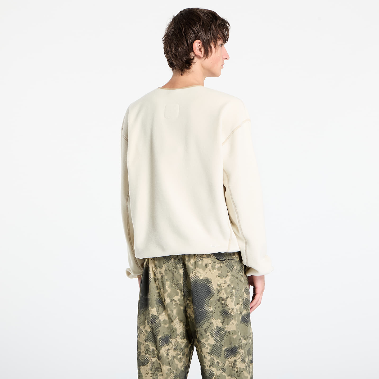 Pánské mikiny Nike ACG "Wolf Tree" Crew Lt Khaki/ Parachute Beige/ Summit White