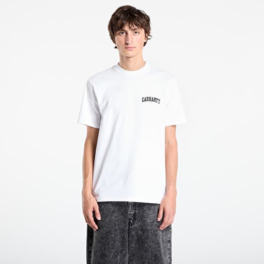 T-shirt Carhartt WIP S/S University Script T-Shirt UNISEX White/ Black