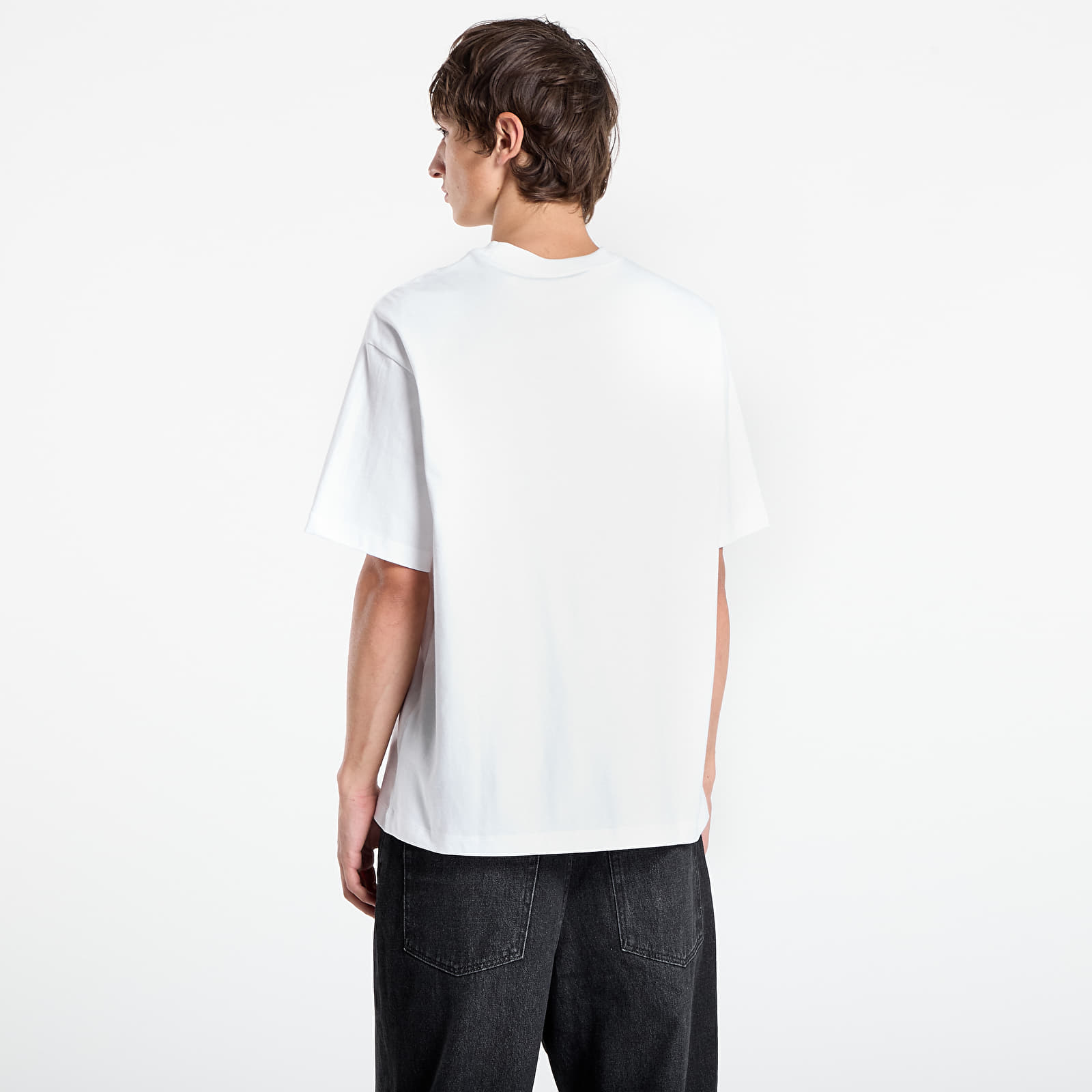 Camisetas de hombre Calvin Klein Hi Low Emb 16S Jersey Tee White