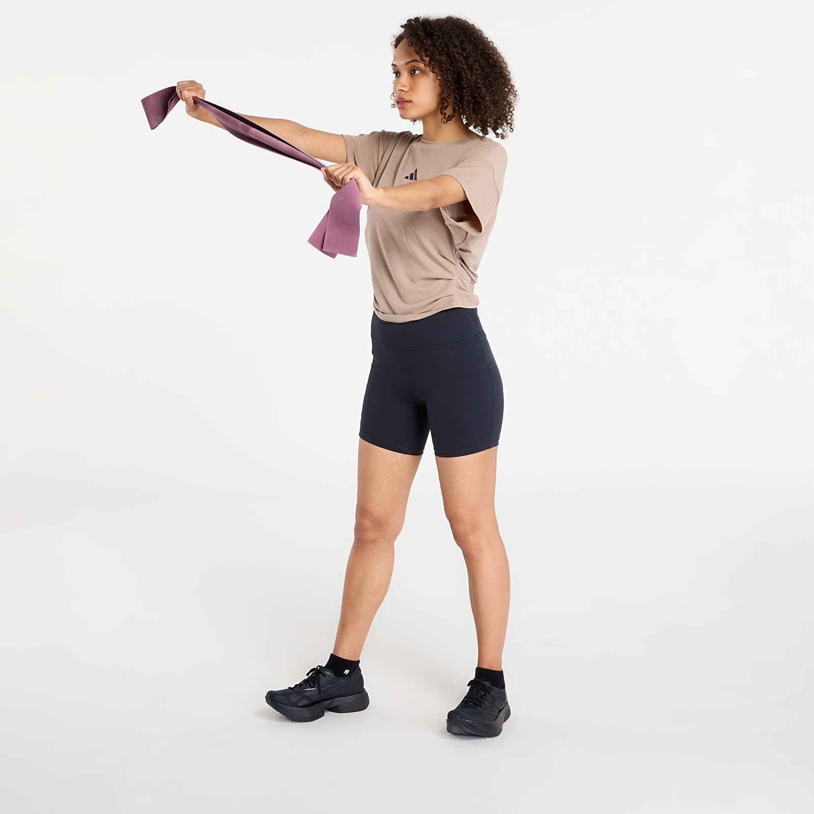 T-Shirts Frau adidas Power T-Shirt Chalky Brown