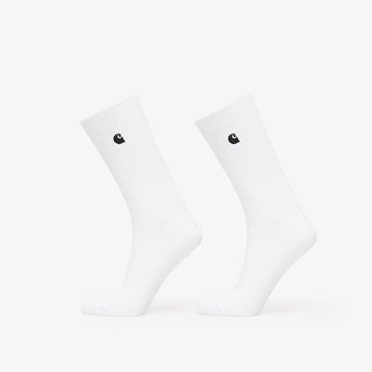 Carhartt WIP Madison Pack Socks White/ Black + White/ Black