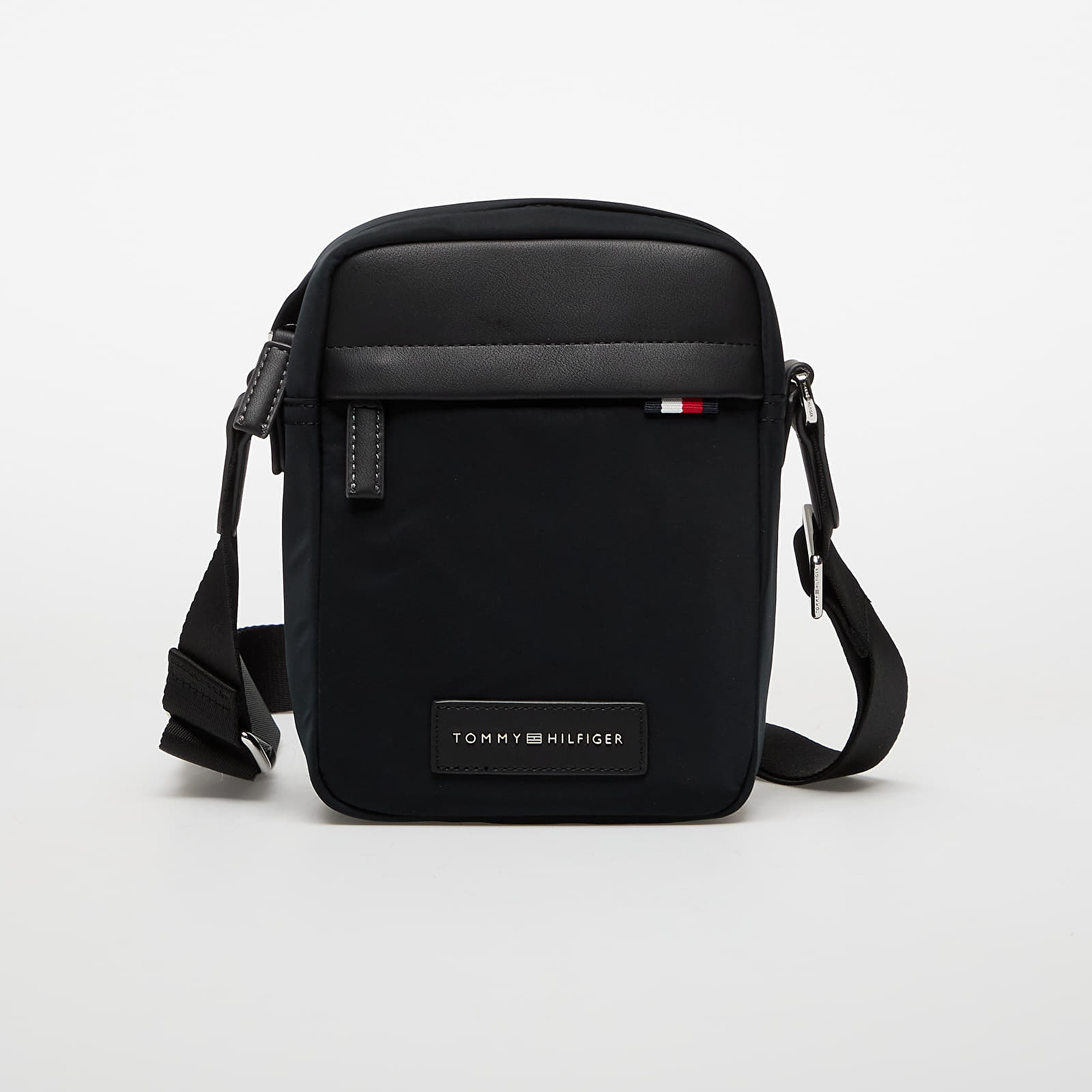 Bolsas de ombro Tommy Hilfiger Nylon Mini Reporter Black