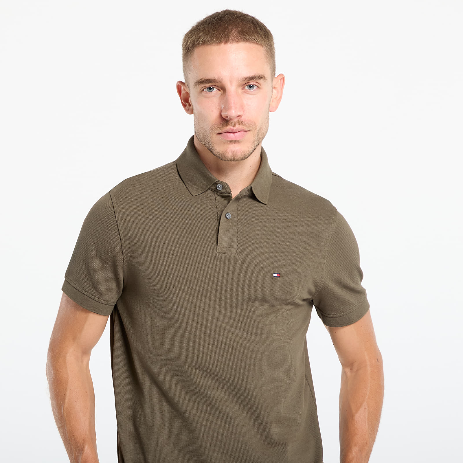 T-shirts Tommy Hilfiger 1985 Regular Polo Army Green