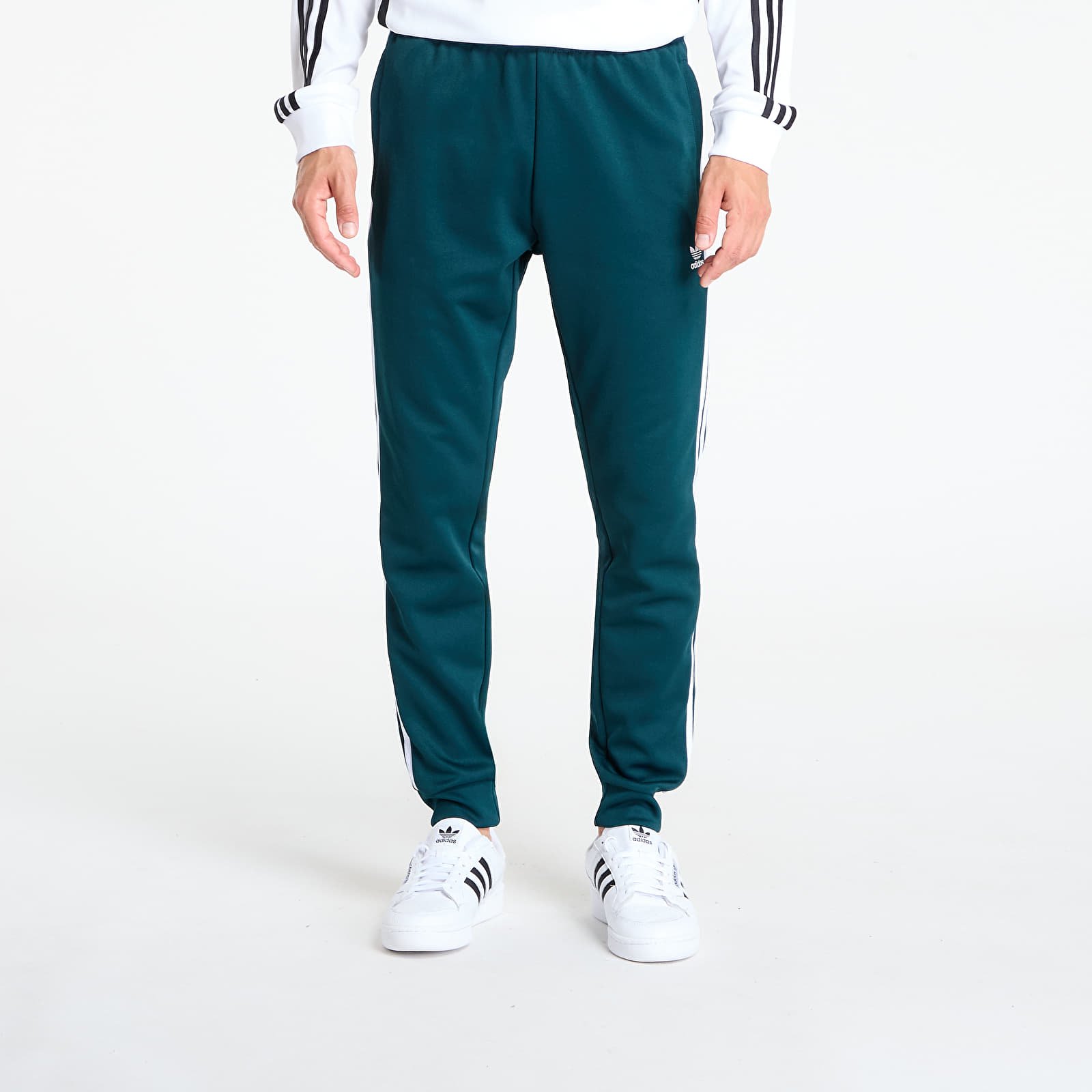 Sweatpants adidas Adicolor Classics SST Track Pants Aurora Ivy/ Black