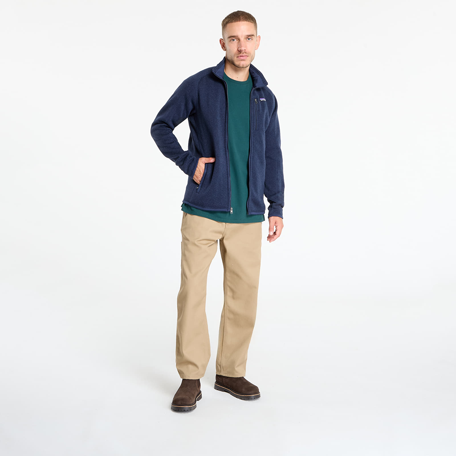 Hoodies och sweatshirts Patagonia M's Better Sweater Jacket navy