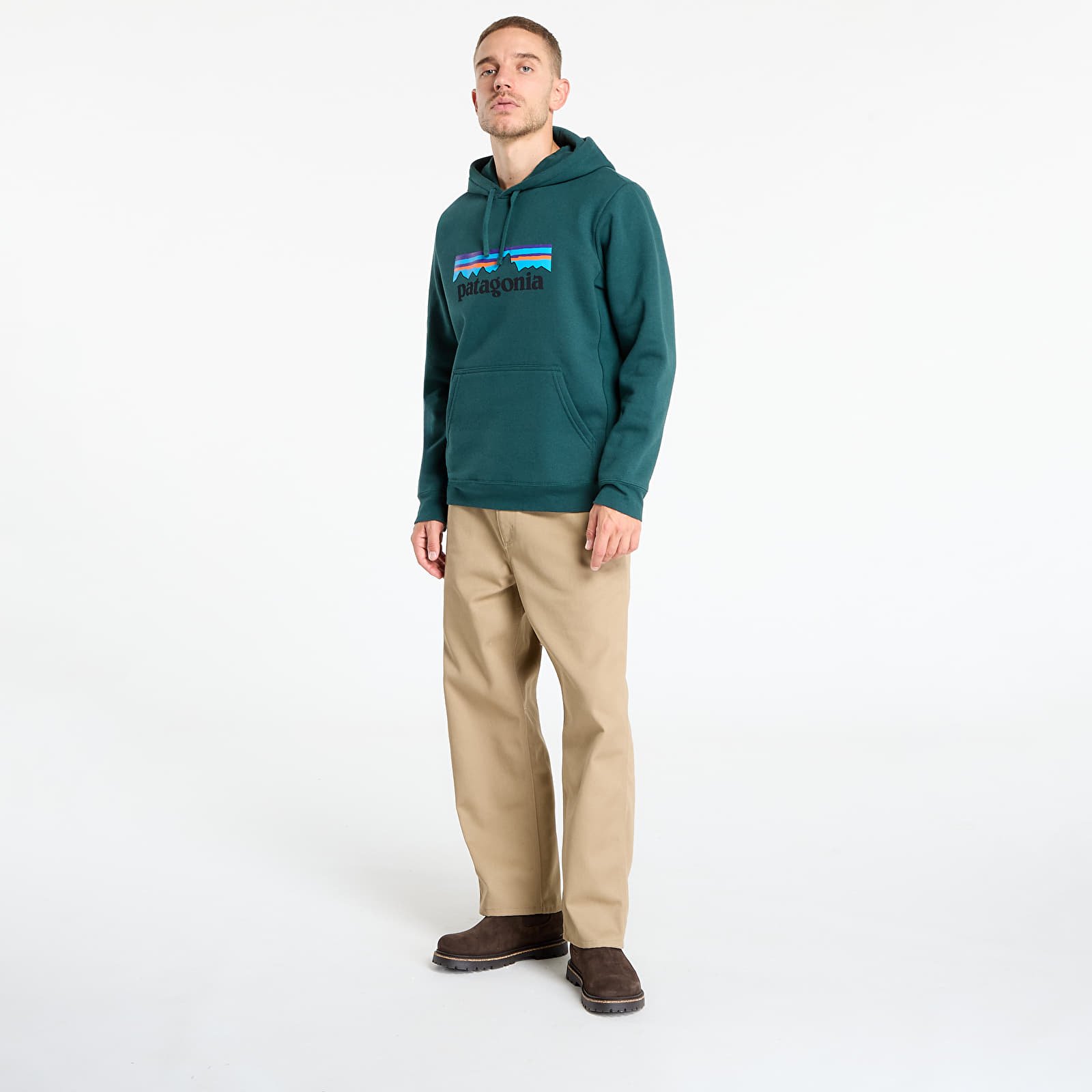 Sudaderas Pataognia P-6 Logo Uprisal Hoody Green