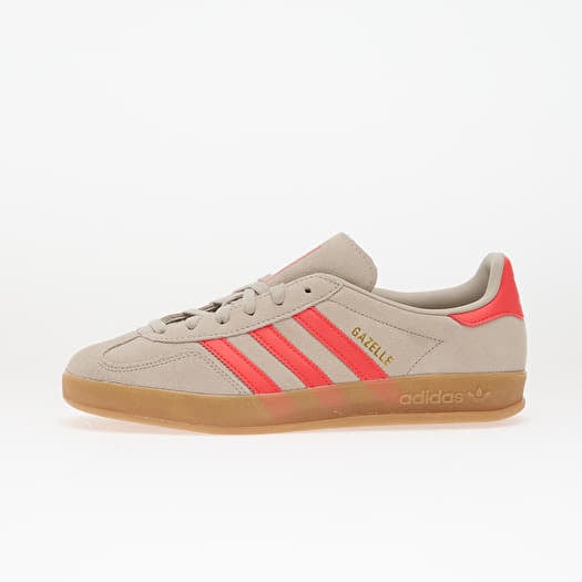 adidas Gazelle Indoor Wonder Aluminium/ Lucid Red/ Ftw White
