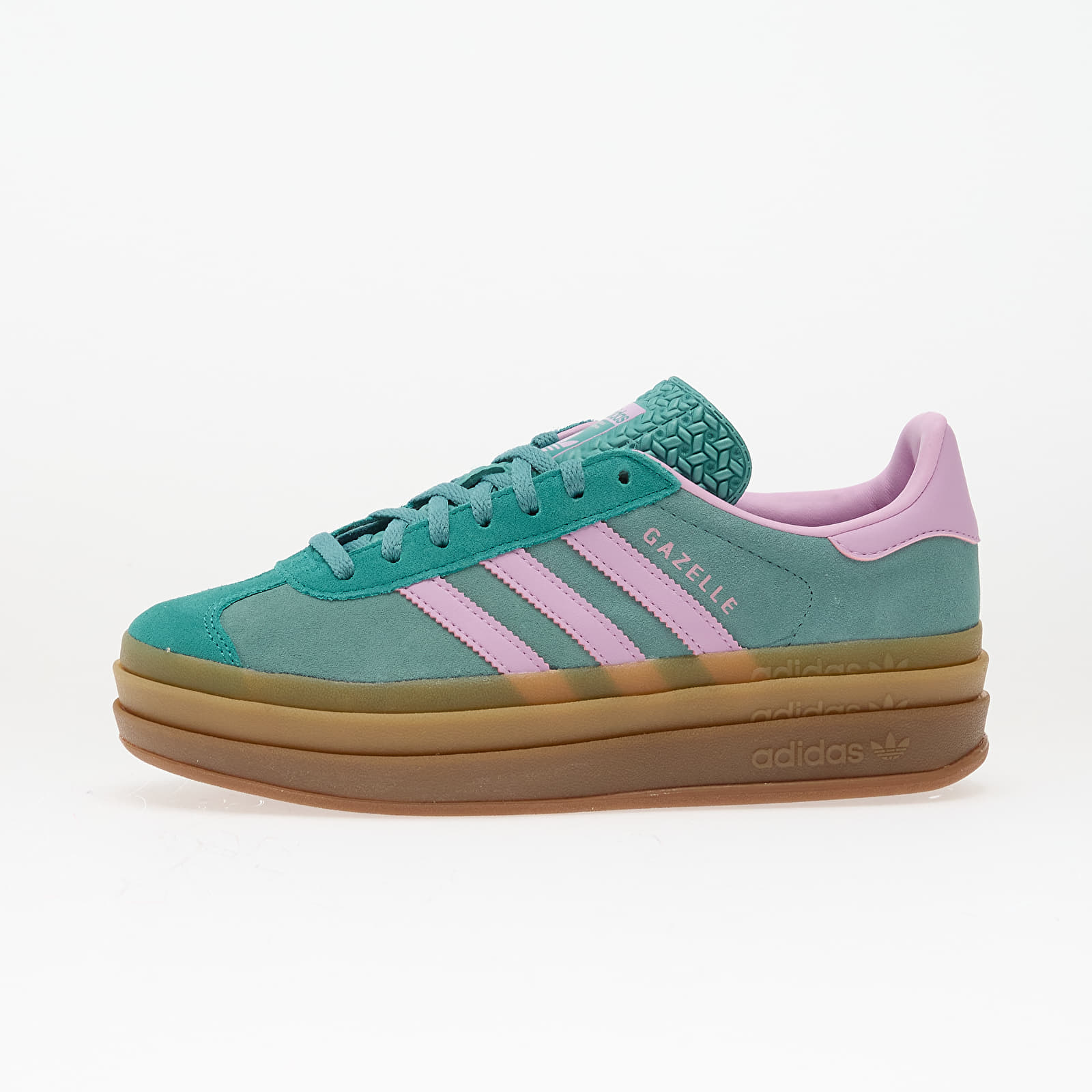 Sneakers og sko til kvinder adidas Gazelle Bold W Power Teal/ Bliss Lilac/ Pure Teal