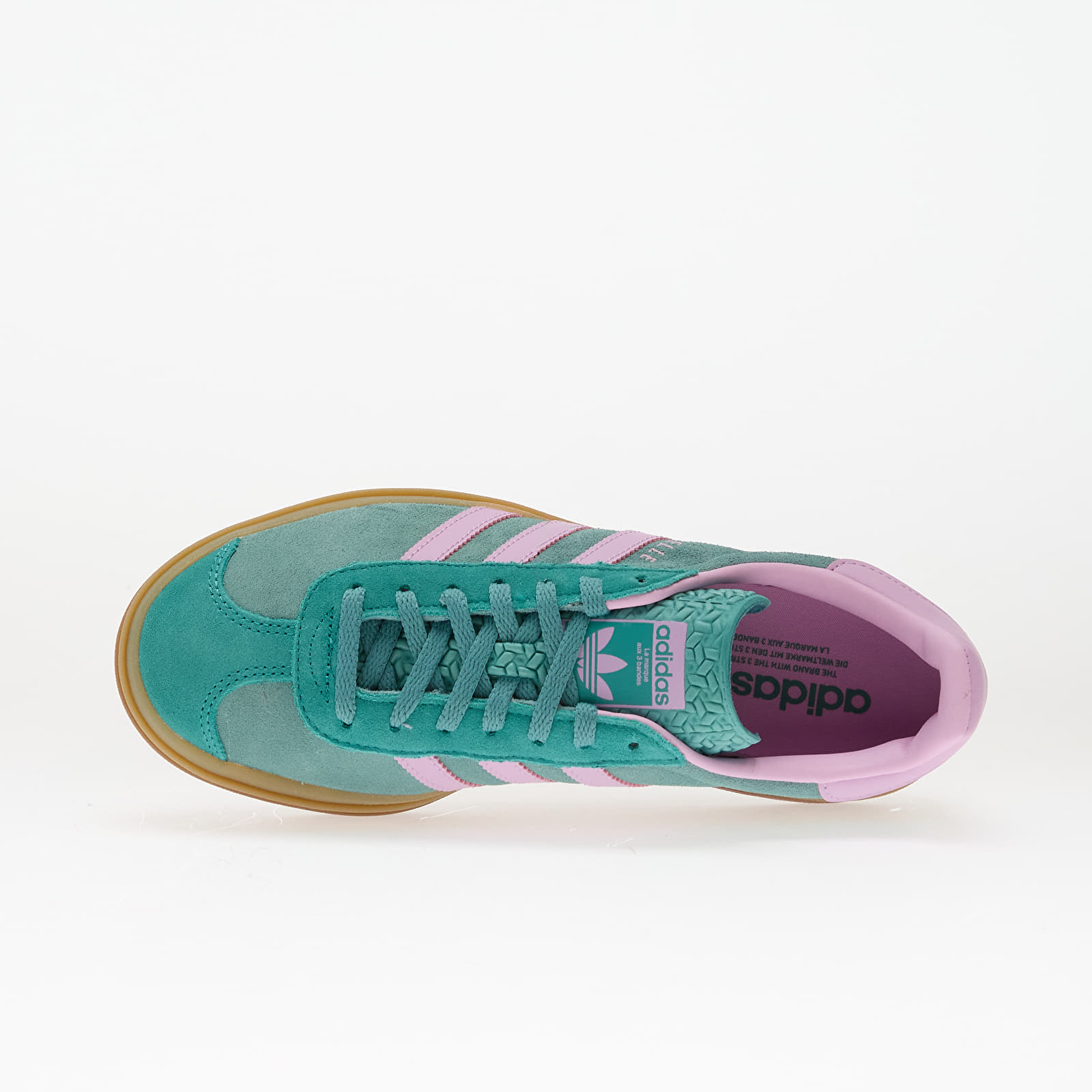 Sneakers og sko til kvinder adidas Gazelle Bold W Power Teal/ Bliss Lilac/ Pure Teal