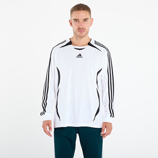 T-paita adidas Teamgeist Adicolor Long Sleeve T-Shirt White