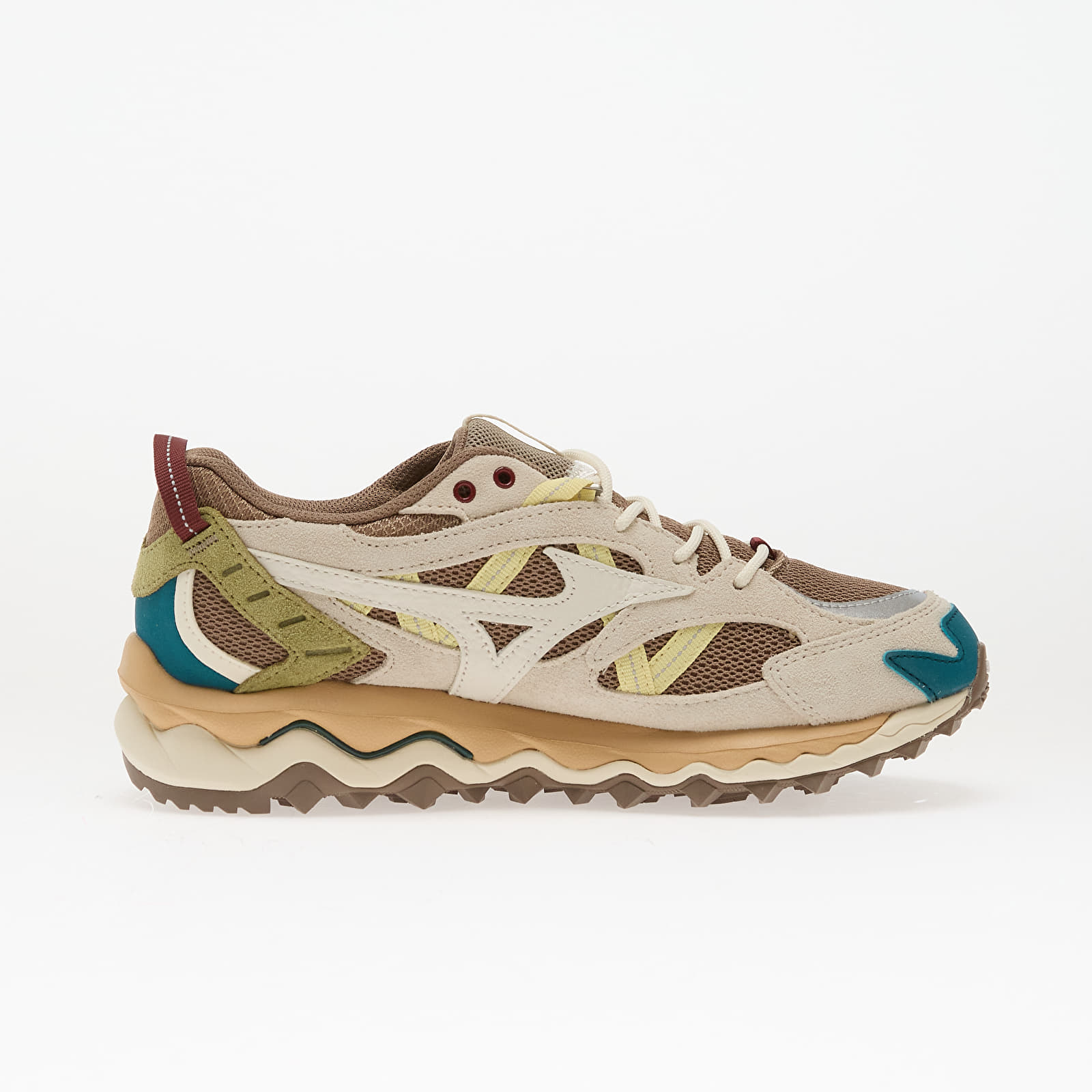 Sneakers og sko til mænd Mizuno Wave Mujin Tl Fossil/ Snow White/ Summer Sand