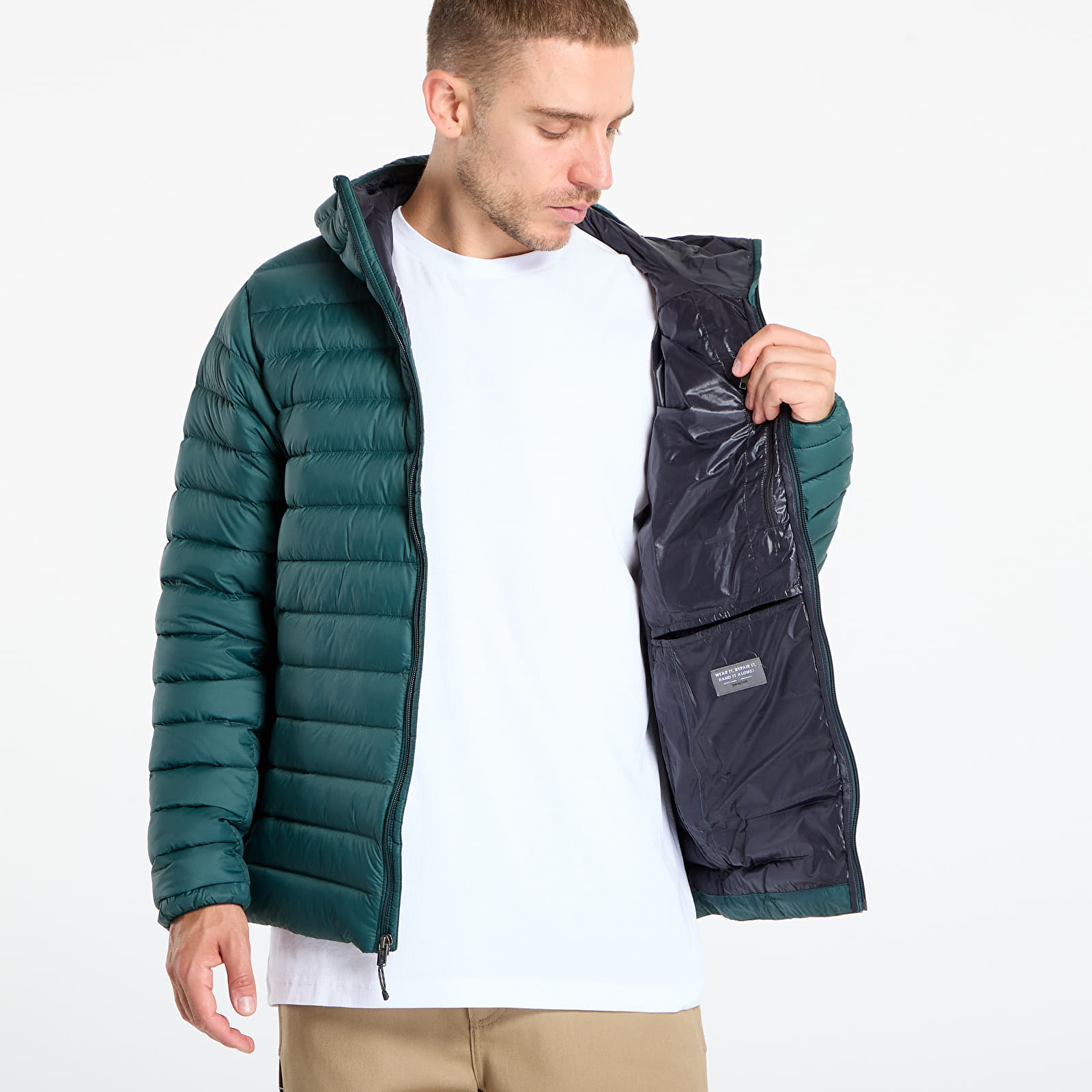 Chaquetas Pataognia M's Down Sweater Hoody Cascade Green
