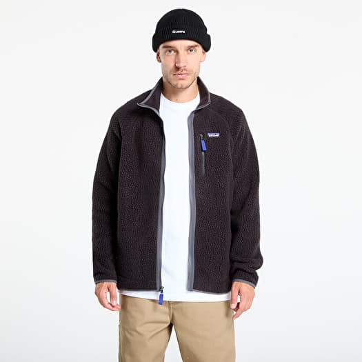 Pataognia M's Retro Pile Jacket Black/ Forge Grey