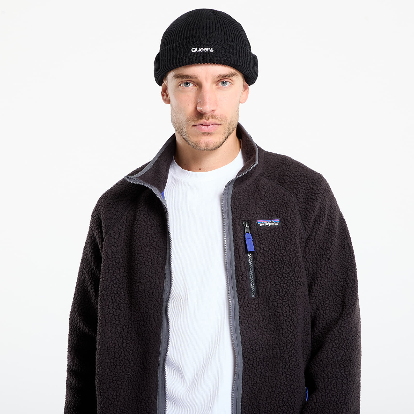 Μπουφάν Patagonia M's Retro Pile Jacket Black/ Forge Grey XL