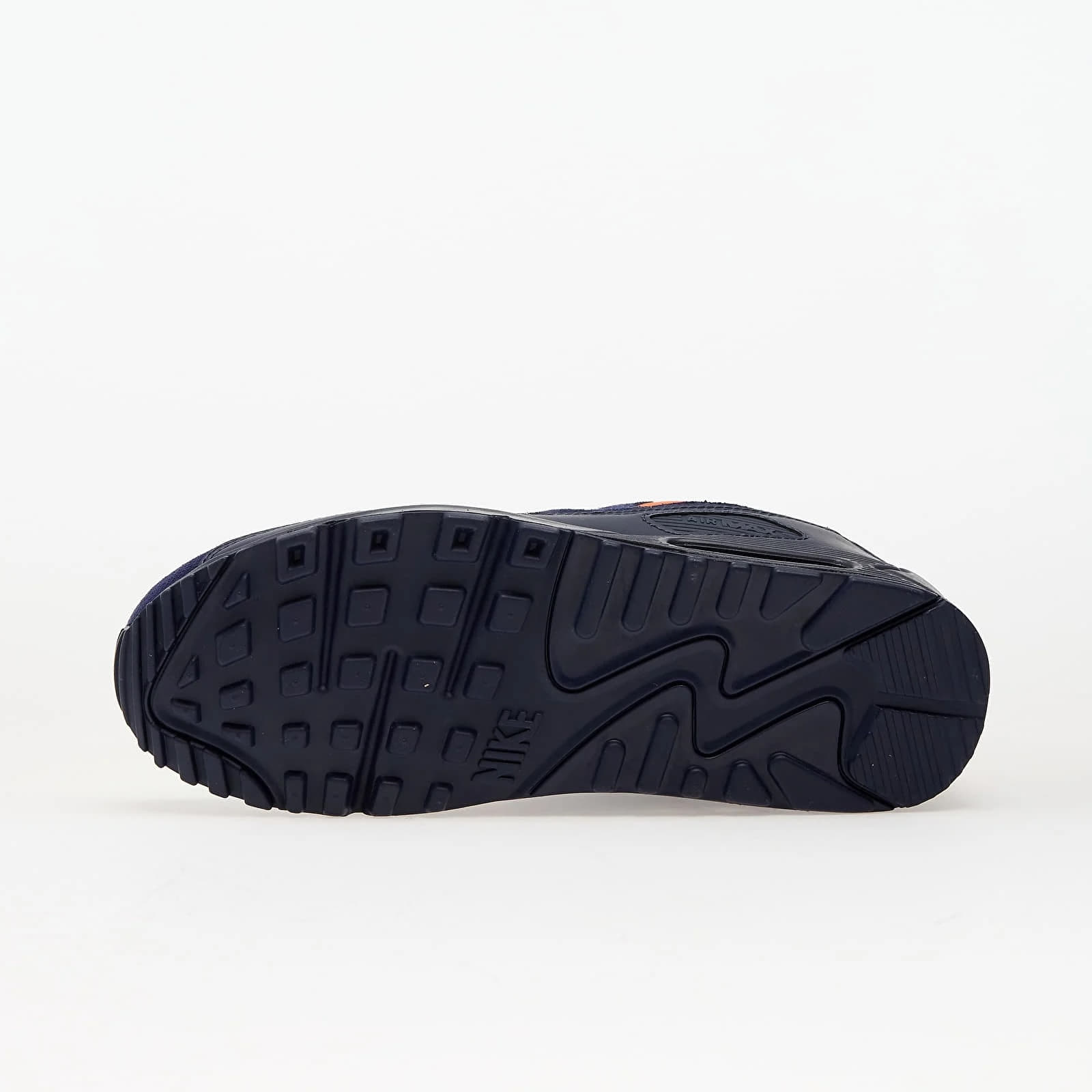 Men's sneakers and shoes Nike Air Max 90 Lemon Venom/ Blackened Blue-Hyper Crimson-Laser Orange