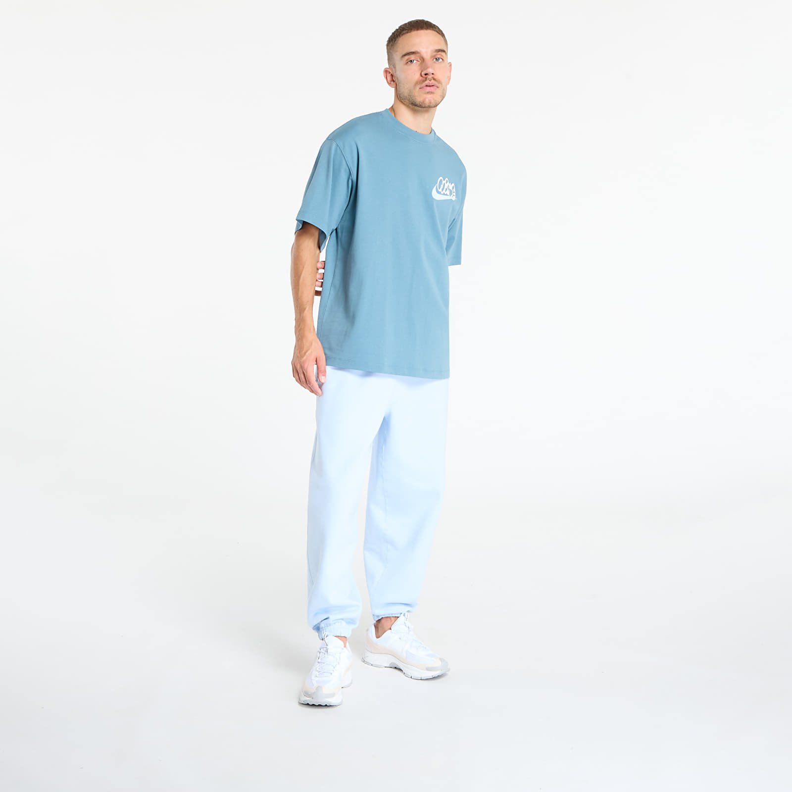 Men's T-shirts Nike Solo Swoosh Men's T-Shirt Smokey Blue
