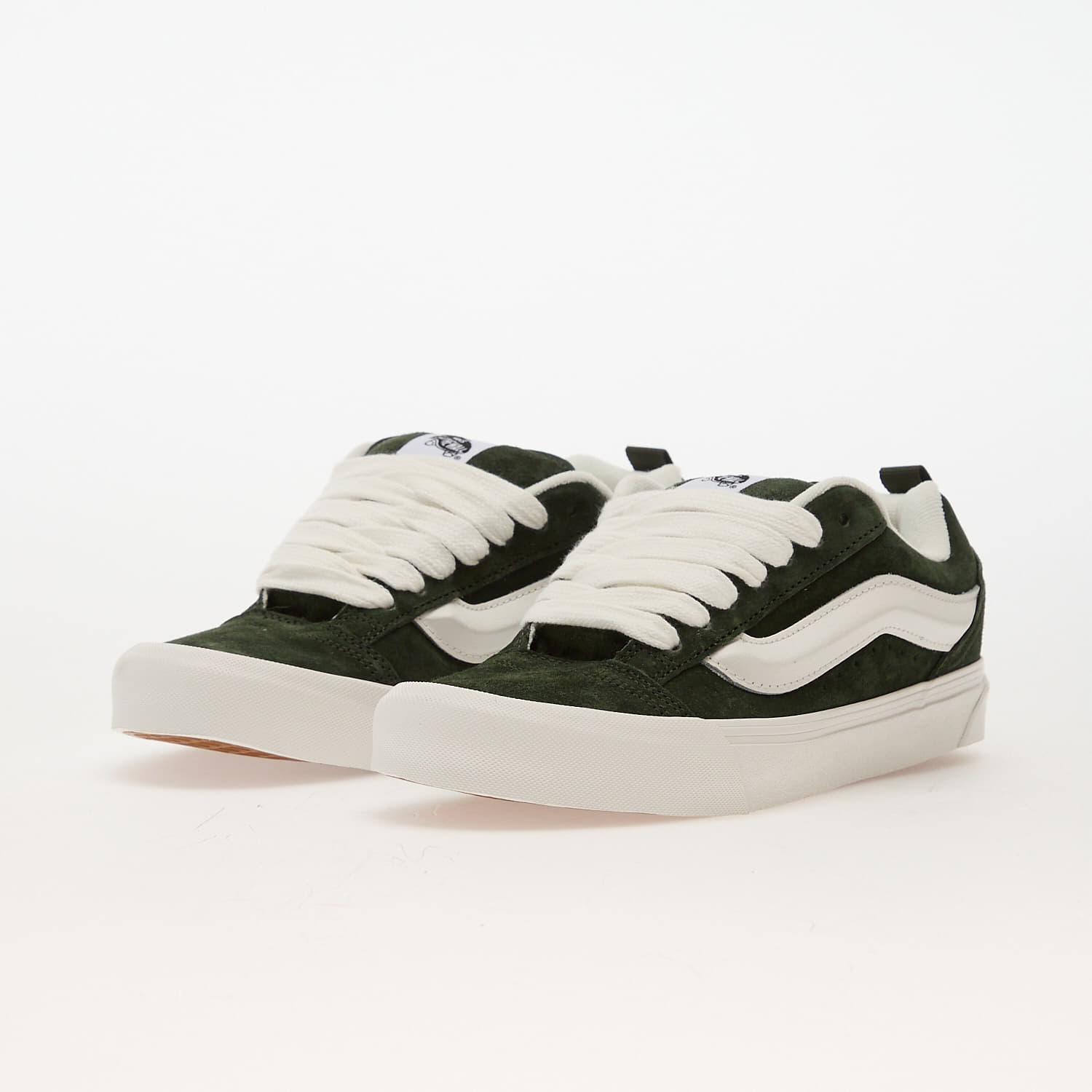 Men's sneakers and shoes Vans Knu Skool Pig Suede/ Dried Kelp