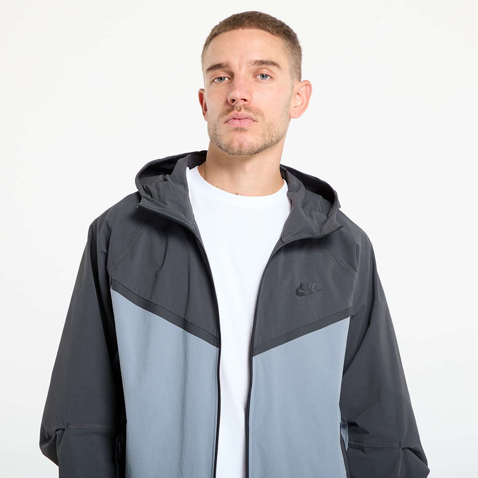 Vīriešu jakas Nike Tech Men's Woven Jacket Cool Grey/ Anthracite/ Black