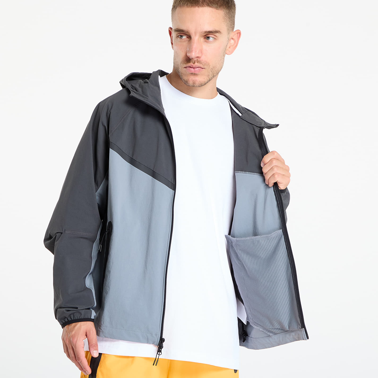 Vīriešu jakas Nike Tech Men's Woven Jacket Cool Grey/ Anthracite/ Black