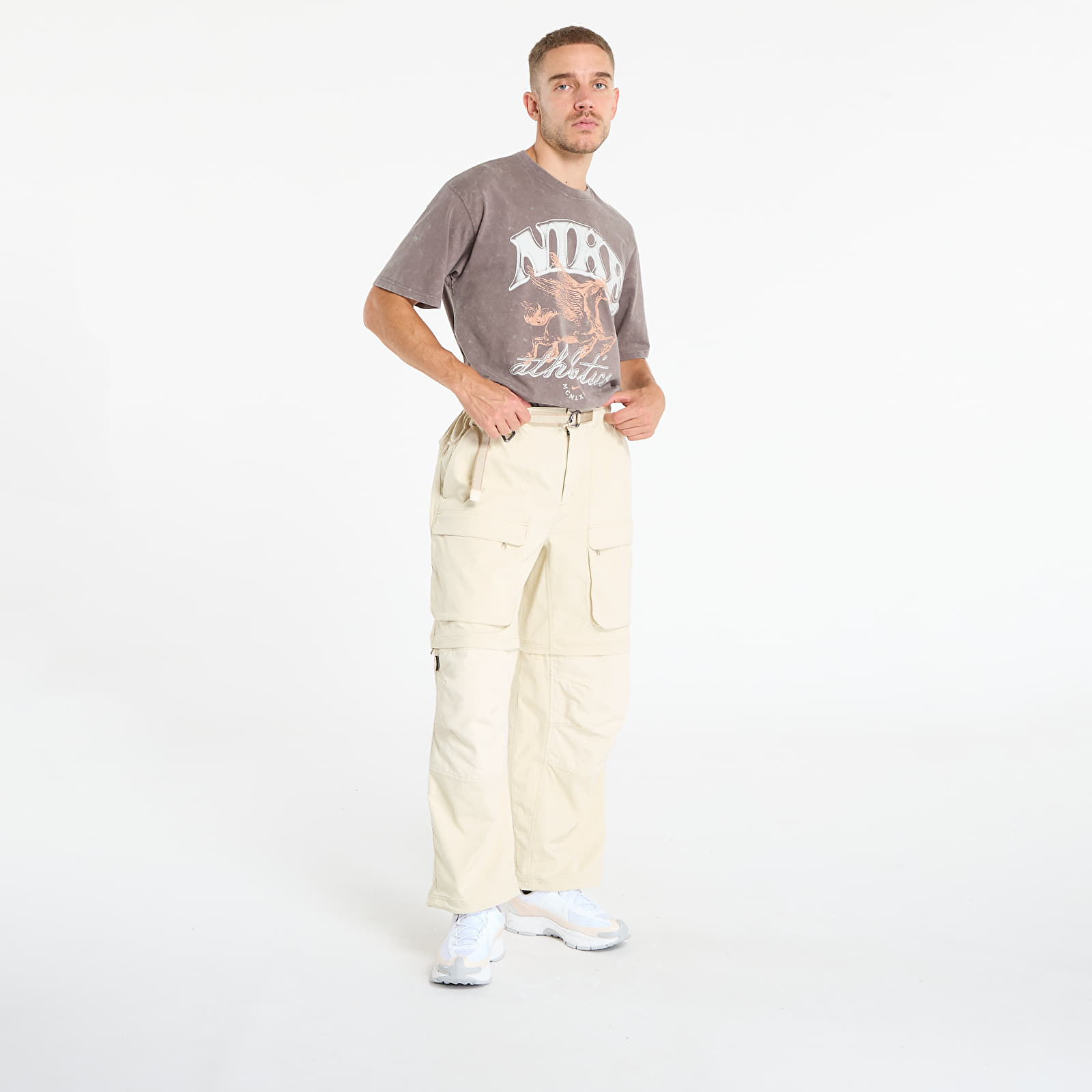 Vīriešu bikses Nike ACG "Smith Summit" Men's Zip Cargo Pants Lt Khaki/ Parachute Beige/ Summit White