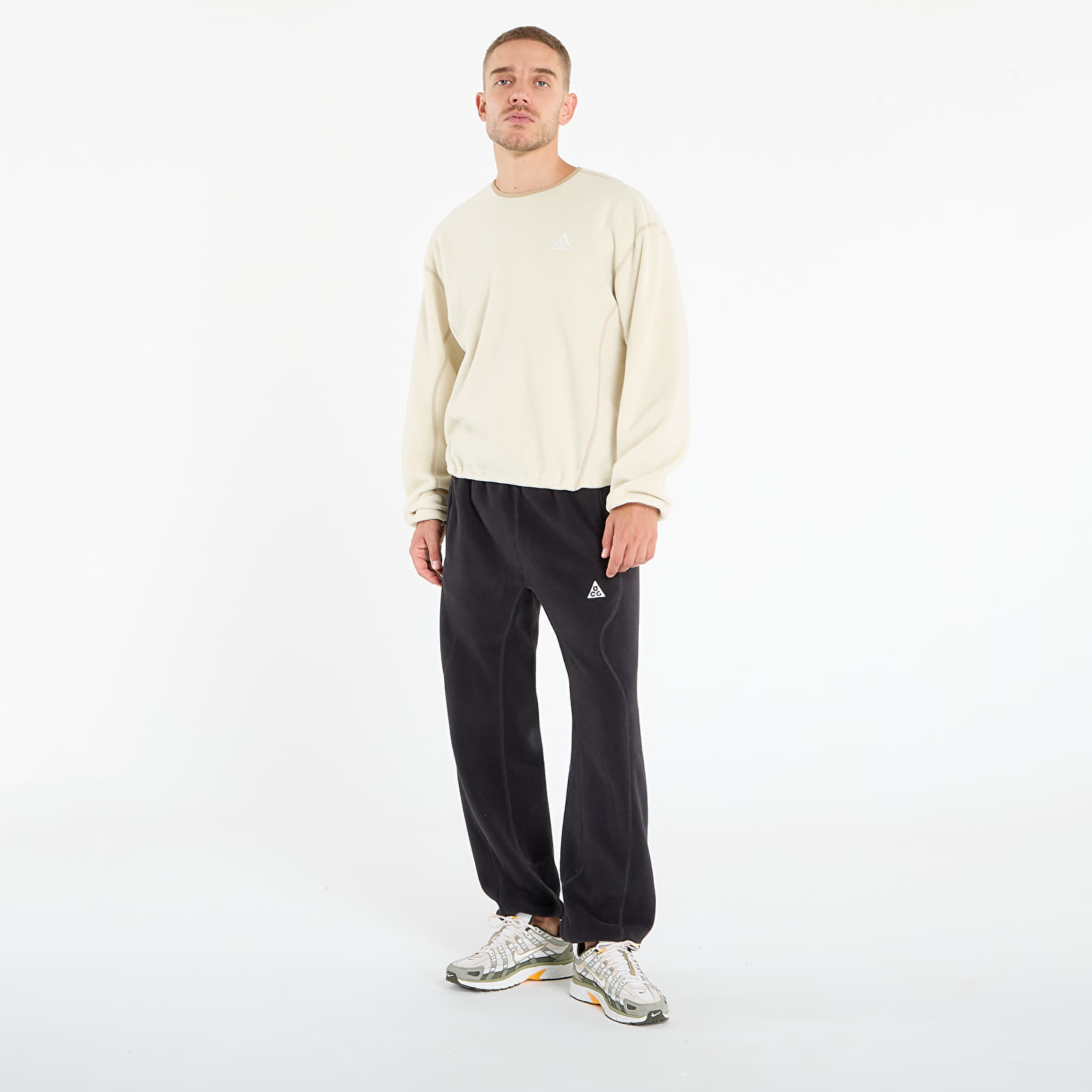 Vīriešu džemperi Nike ACG "Wolf Tree" Crew Lt Khaki/ Parachute Beige/ Summit White