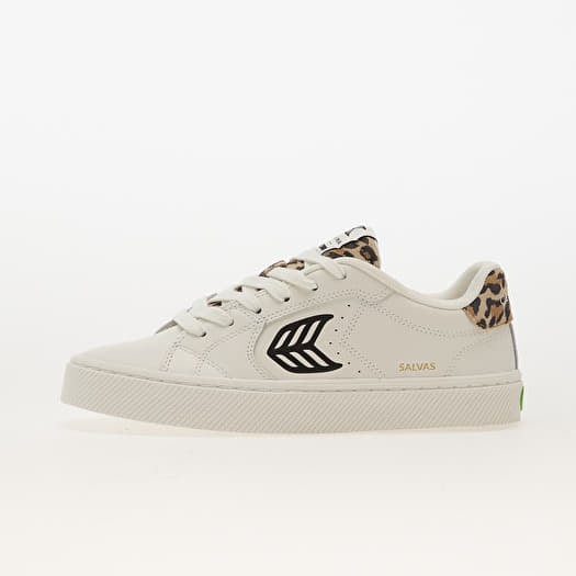 Cariuma W Salvas White/ Leopard Print