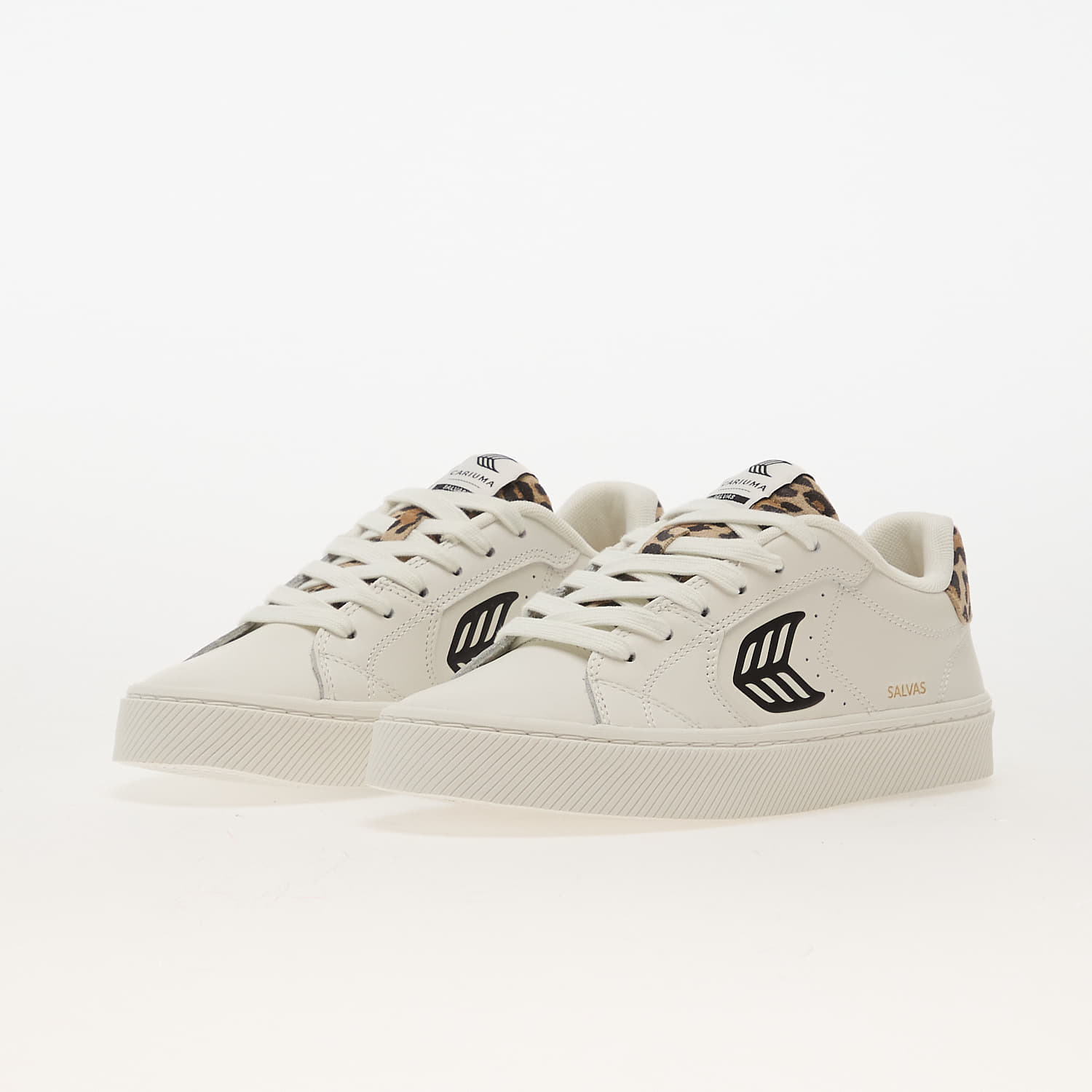Ténis e sapatos de senhora Cariuma W Salvas White/ Leopard Print
