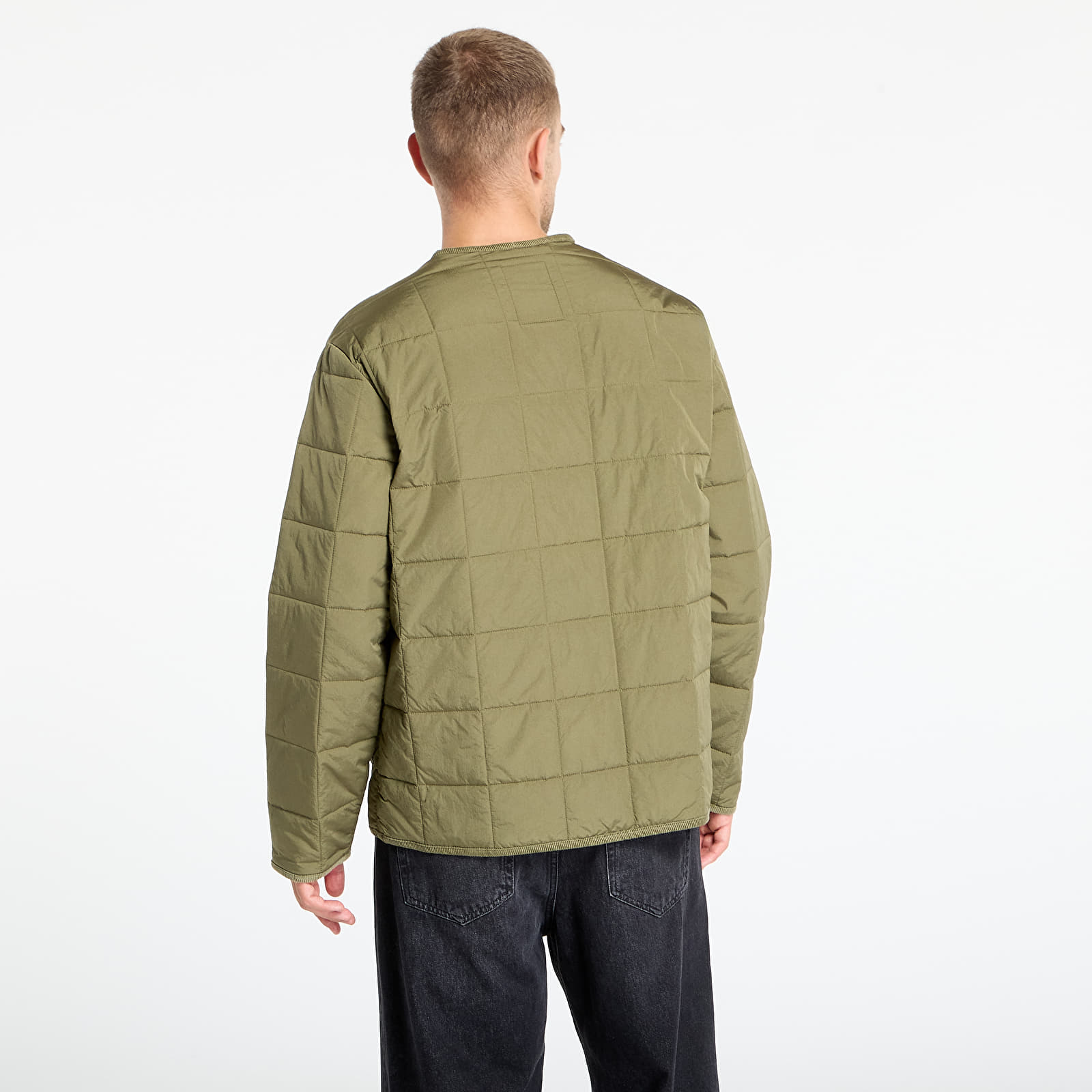 Miesten takit adidas Originals Quilted Jacket Focus Olive