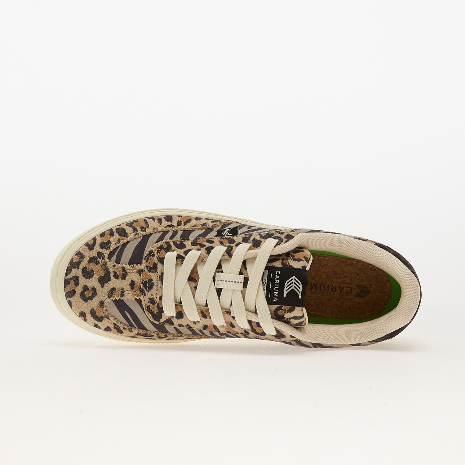 Women's sneakers and shoes Cariuma W Toca Leopard Print